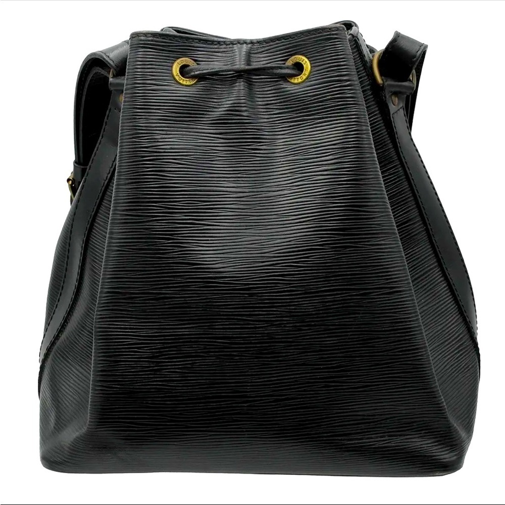 Louis Vuitton Epi Leather Petit Noe Drawstring Shoulder Bag Black C2570​​​ - Picture 2 of 10